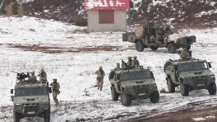 CNN TÜRK NATO TATBİKATINDA Türk Silahlı Kuvvetleri kara unsurlarıyla başrolde