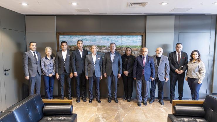 Başkan Seçer, EMITT 2026 katılımcı heyeti ile bir araya geldi