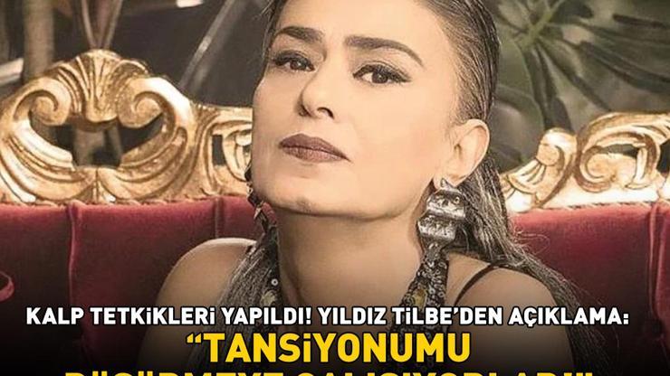 Kalp tetkikleri yapıldı Yıldız Tilbe hastane çıkışı açıkladı: Tansiyonumu düşürmeye çalışıyorlar