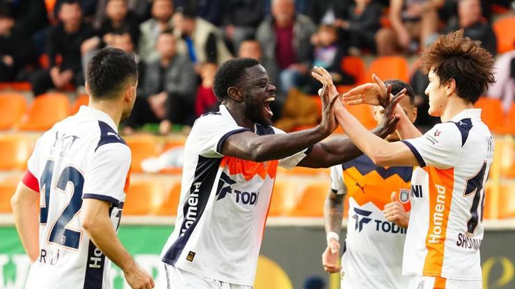 Başakşehir, Alanyaspor deplasmanında güldü Başakşehir, Alanyaspor deplasmanında güldü