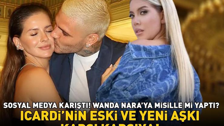 Galatasarayın yıldızı Icardinin eski ve yeni aşkı karşı karşıya Sosyal medya karıştı China Suarez, Wanda Naraya misilleme mi yaptı