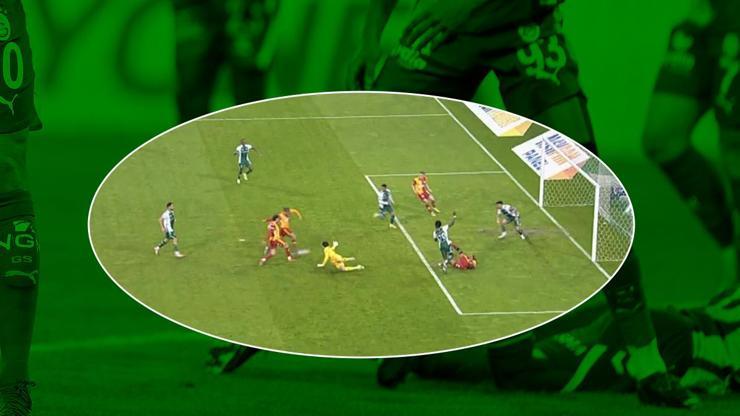 Galatasarayın iptal edilen golünde karar doğru mu Tartışmalı pozisyona nokta koyuldu...