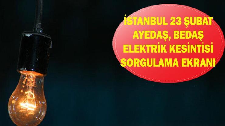 AYEDAŞ, BEDAŞ elektrik kesintisi sorgulama ekranı AYEDAŞ, BEDAŞ elektrik kesintisi sorgulama ekranı