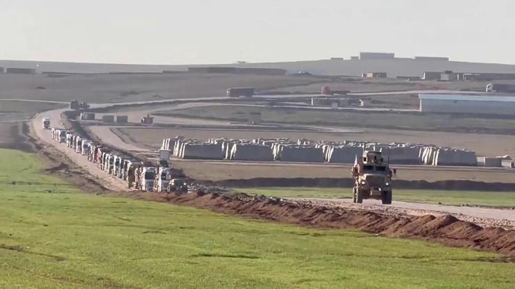 ABD, Suriye’deki son askeri üssü Kasrak’tan çekilmeye başladı