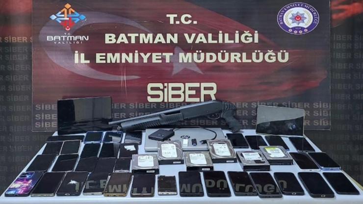 Batman merkezli 10 ilde 15 milyar liralık işlem hacmine ulaşan yasa dışı bahis ağı çökertildi