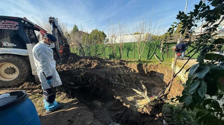 Eski enişte cesedin yerini gösterdi Eski enişte cesedin yerini gösterdi