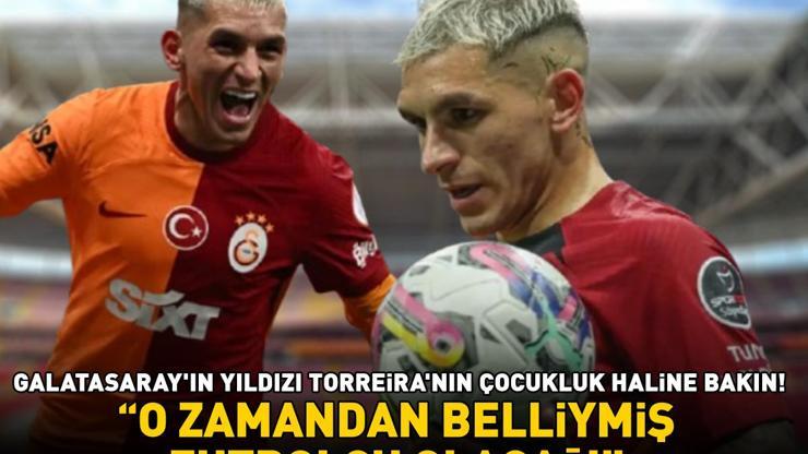 Galatasarayın yıldızı Lucas Torreiranın çocukluk haline bakın O zamandan belliymiş futbolcu olacağı