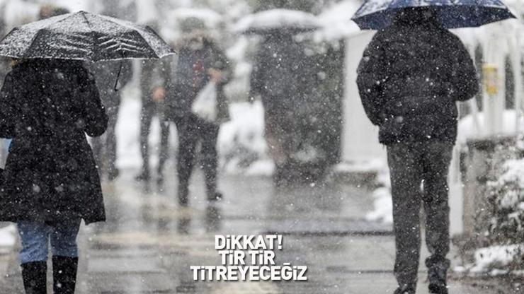 SON DAKİKA | Dikkat Balkanlardan geliyor... Tir tir titreyeceğiz: Soğuk, kar, sağanak...
