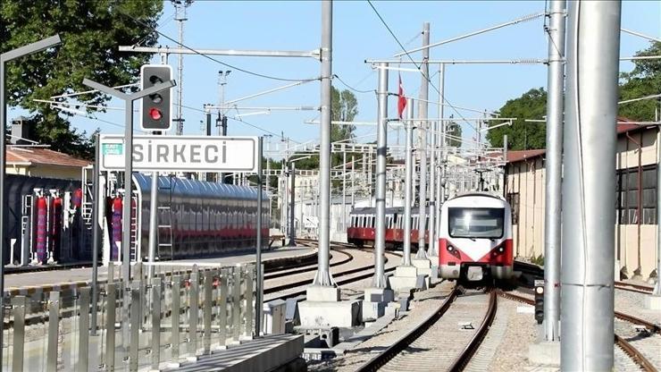 Sirkeci-Kazlıçeşme raylı sistem hattı 8 milyon yolcuyu aştı Sirkeci-Kazlıçeşme raylı sistem hattı 8 milyon yolcuyu aştı
