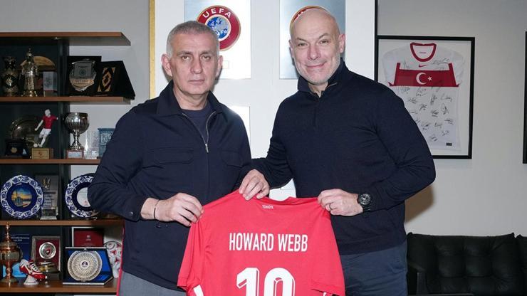 Emekli İngiliz hakem Howard Webb, MHK'yi ziyaret etti