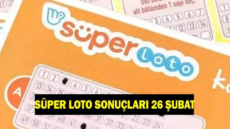 SÜPER LOTO SONUÇLARI NASIL ÖĞRENİLİR? 26 Şubat Süper Loto sonuç sorgulama ekranı