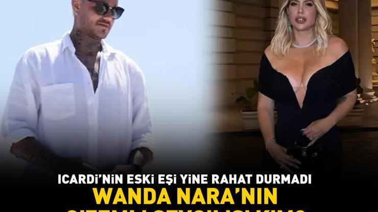 WANDA NARANIN SEVGİLİSİ KİM Galatasarayın yıldızı Mauro Icardinin eski eşi yine rahat durmadı Gizemli aşık yatakta yüzünü gizledi