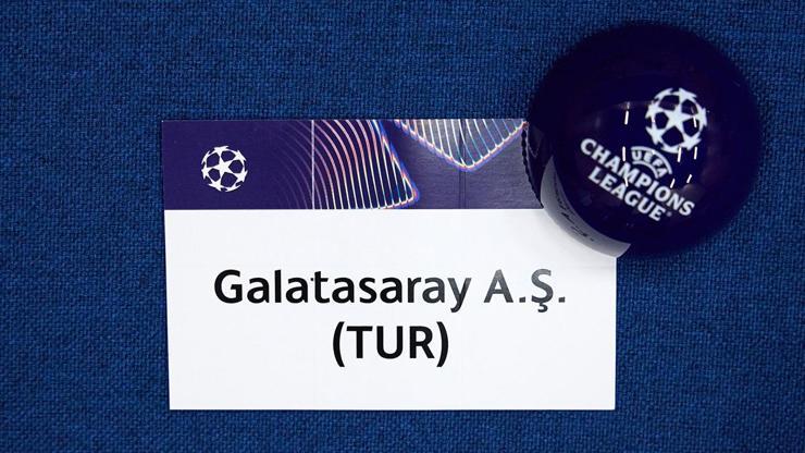 Galatasarayın Şampiyonlar Ligindeki rakibi belli oldu