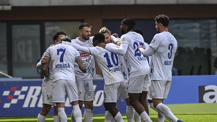 Çaykur Rizespor, Kasımpaşa deplasmanında çok rahat