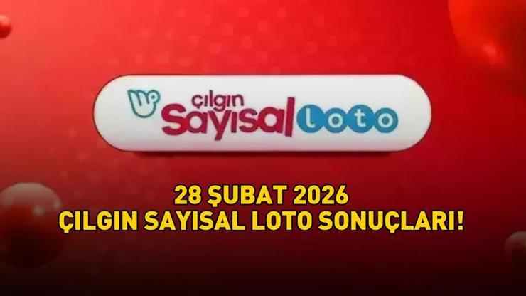 ÇILGIN SAYISAL LOTO SONUÇLARI 28 ŞUBAT 2026 | Çılgın Sayısal Loto sonuçları açıklandı mı, saat kaçta açıklanır? Büyük ikramiye 704,1 milyon TL!