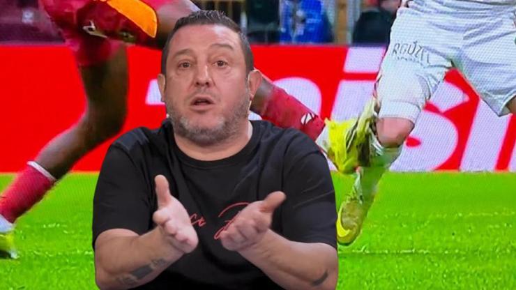 Nihat Kahveci, Galatasaraylı Singonun pozisyonunu yorumladı: Net kırmızı kart