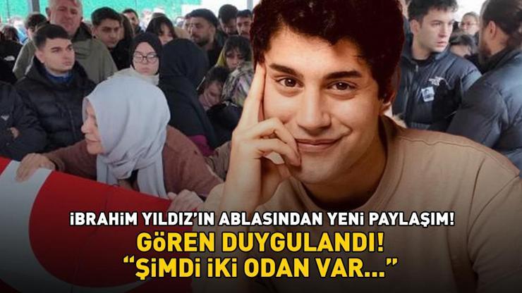 İbrahim Yıldız’ın ablasından yeni paylaşım! 'Şimdi iki odan var...' İbrahim Yıldız’ın ablasından yeni paylaşım! 'Şimdi iki odan var...'