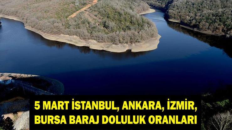  İstanbul, Ankara, İzmir, Bursa barajlarında son durum nedir?