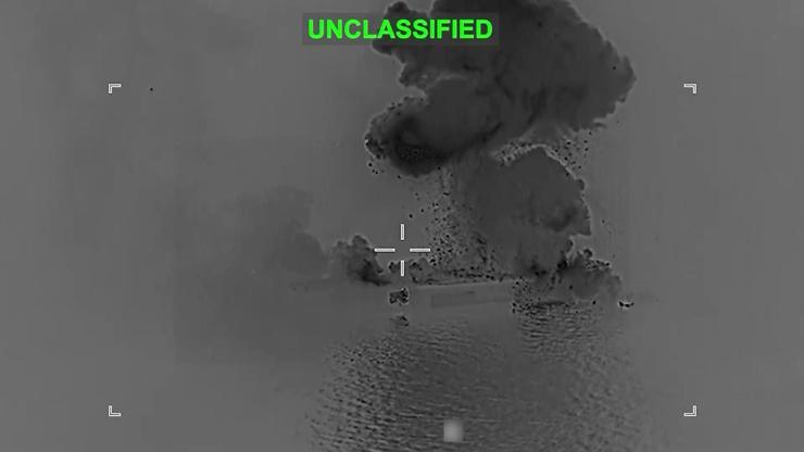 ABD, İran’ın İHA gemisini böyle vurdu