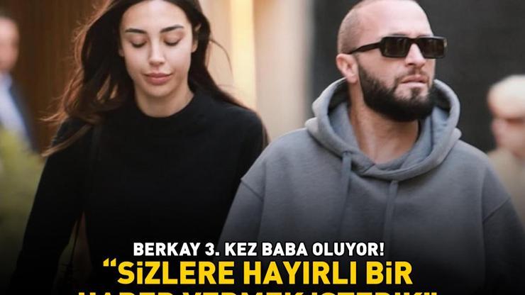 Şarkıcı Berkay 3. kez baba oluyor Sizlere hayırlı bir haber vermek istedik