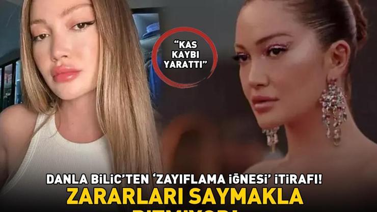 Danla Bilicten zayıflama iğnesi itirafı: Kas kaybı yarattı Zararları saymakla bitmiyor: Mide bulantısı, kalp çarpıntısı, halsizlik...
