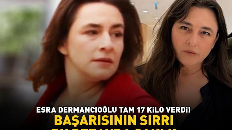 Fatmagülün Suçu Ne dizisinin Mukaddes Yengesiydi Esra Dermancıoğlunun zayıflama sırrı ortaya çıktı Saat 17.00den sonra yok