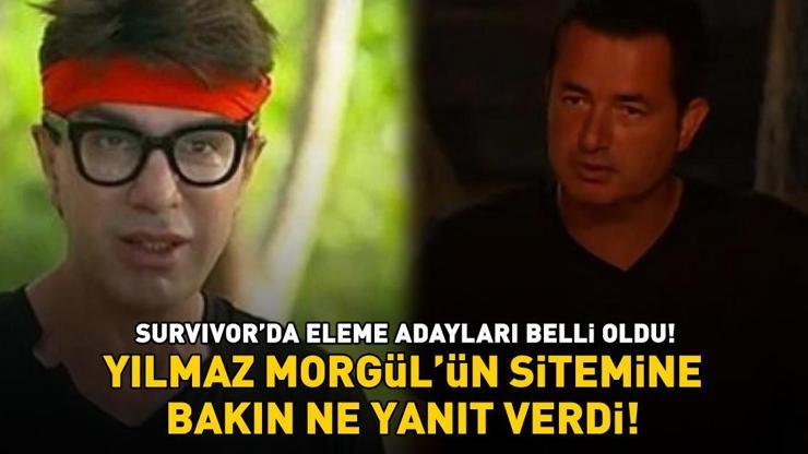 Survivor'da eleme adayları belli oldu! Yılmaz Morgül'ün sitemine Acun Ilıcalı'dan bakın ne yanıt geldi!