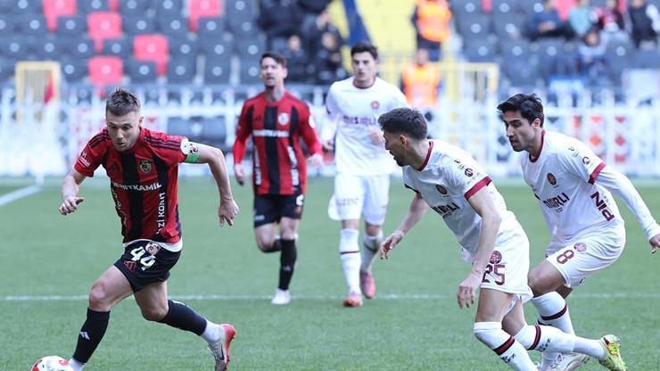 Gaziantep FK, Fatih Karagümrük ile yenişemedi