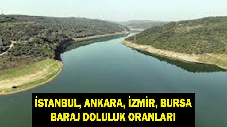  İstanbul, Ankara, İzmir, Bursa barajlarında doluluk oranı nedir? İşte barajlardaki son durum...