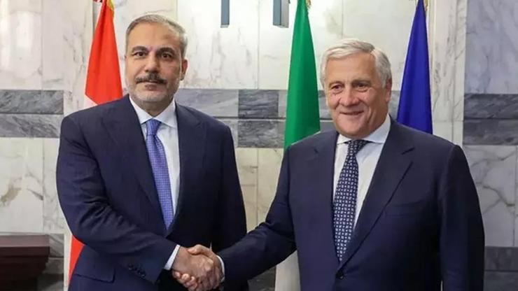 Dışişleri Bakanı Hakan Fidan, İtalyan mevkidaşı ile görüştü