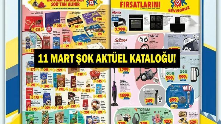 ŞOK AKTÜEL 11 MART: ŞOK Market Aktüel Kataloğunda Bu Hafta Neler Var Ramazan Bayramı İndirimi Var Mı İşte Şok Aktüel 11 Mart Çarşamba Kataloğu