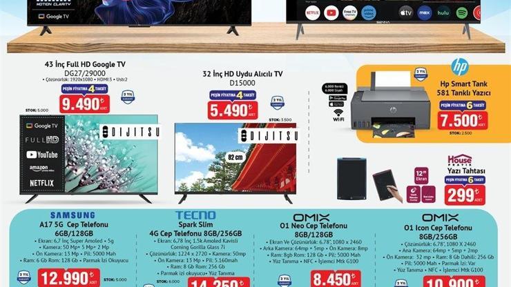 BİM 13 MART AKTÜEL KATALOĞU: BİM Cuma İndirimli Aktüel Ürünler Neler Cep Telefonu, Sürahi Blender, Tanklı Yazıcı, Dijital Çay Makinesi, Mantar Masa Lambası Yarın Satışta...