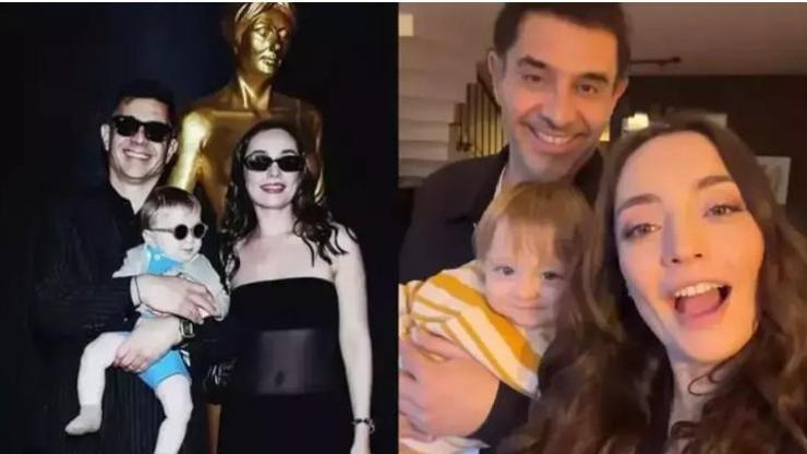 Zeynep Tuğçe Bayat ve Cansel Elçin’den mutluluk dolu aile pozu