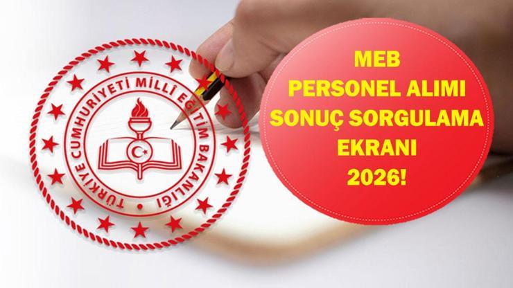  Milli Eğitim Bakanlığı Personel Alımı Sonuçları Açıklandı Mı? sonuç Sorgulama Nereden Yapılır?