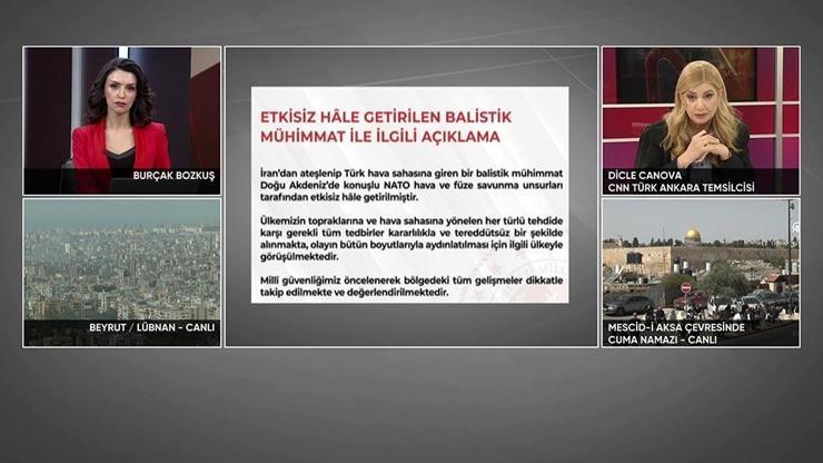 İrandan fırlatılan 3. füze de engellendi: Türkiyenin tavrı değişecek mi