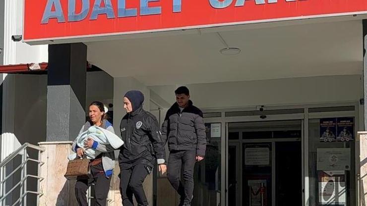 Bebeğinin bezinde uyuşturucu saklayan anne tutuklandı