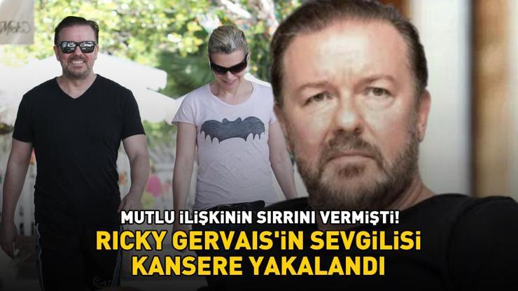 MUTLU İLİŞKİNİN SIRRINI VERMİŞTİ! Ricky Gervais'in hayat arkadaşı kansere yakalandı! 'After Life' dizisini hatırlattı