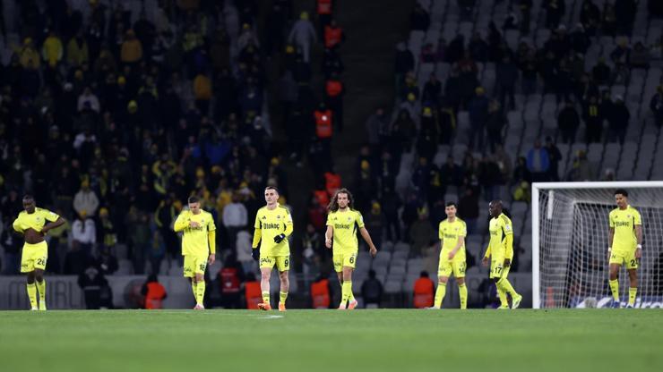 Fenerbahçe, 4 haftada 7 puan kaybetti 67 yıl sonra bir ilk...