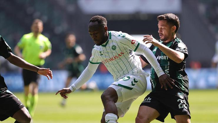 Kocaelispor ile Konyaspor arasında olaylı maç! Konyaspor geri döndü