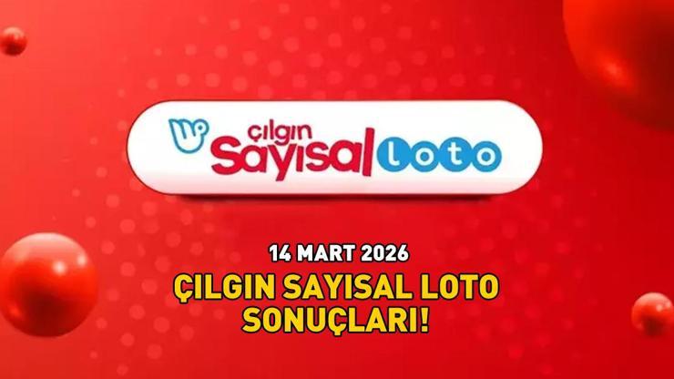ÇILGIN SAYISAL LOTO SONUÇLARI 14 MART 2026 | Çılgın Sayısal Loto sonuçları açıklandı mı, saat kaçta açıklanır? 754.6 milyon TL büyük ikramiye