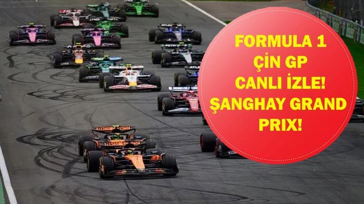  Formula 1 hangi kanalda, saat kaçta? İşte F1 Çin GP canlı izleme ekranı!