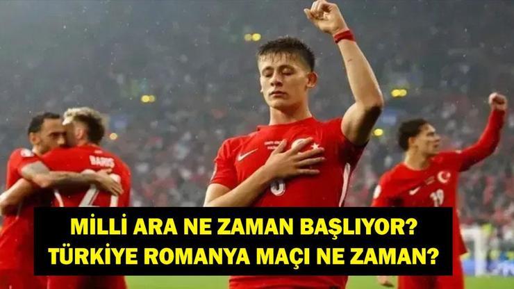 MİLLİ ARA NE ZAMAN BAŞLIYOR, BİTİYOR? Türkiye Romanya Maçı Ne Zaman? İşte Tarihler!