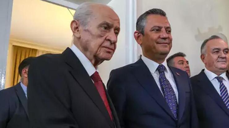 CHP Genel Başkanı Özel, MHP Lideri Bahçeli ile görüştü