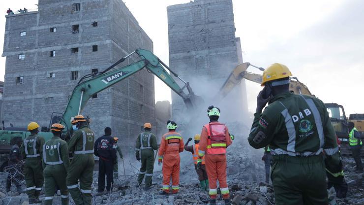 Kenya'da bina çöktü: 4 ölü, 4 yaralı