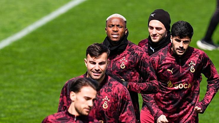 Galatasaray, Liverpool maçı hazırlıklarını tamamladı
