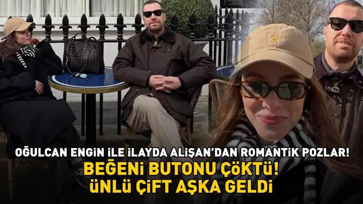 Londra'da romantik pozlar! Seda Sayan'ın oğlu Oğulcan Engin, sevgilisi İlayda Alişan ile aşka geldi!