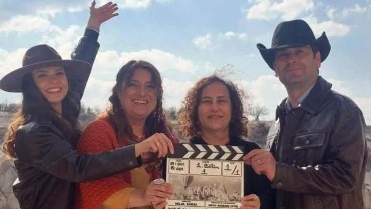 Sinem Ünsal ve Ozan Akbaba Kapadokya'da! Romantik Sahneler Çektiler