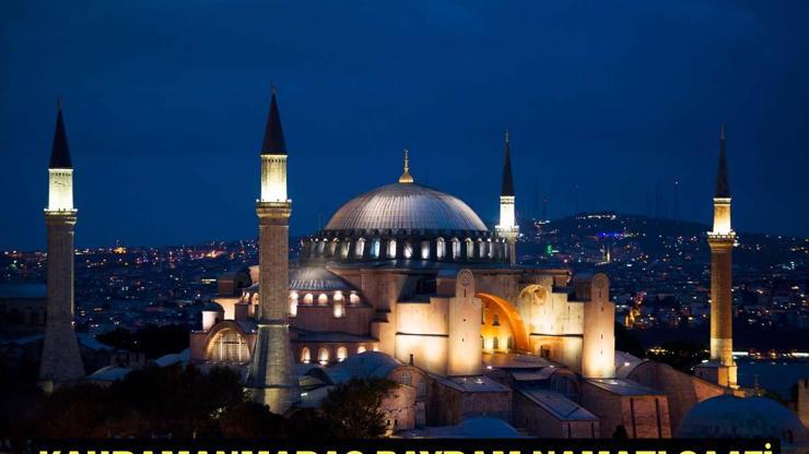 KAHRAMANMARAŞ BAYRAM NAMAZI SAATİ 2026 - Ramazan Bayramı Namazı Ne Zaman ve Saat Kaçta Kılınacak Diyanet Bayram Namazı Vakti