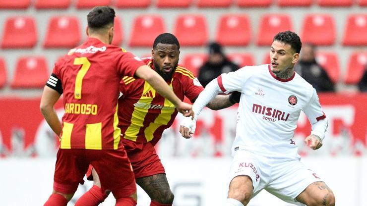 Kayserispor, kritik maçta Fatih Karagümrük’ü tek golle geçti