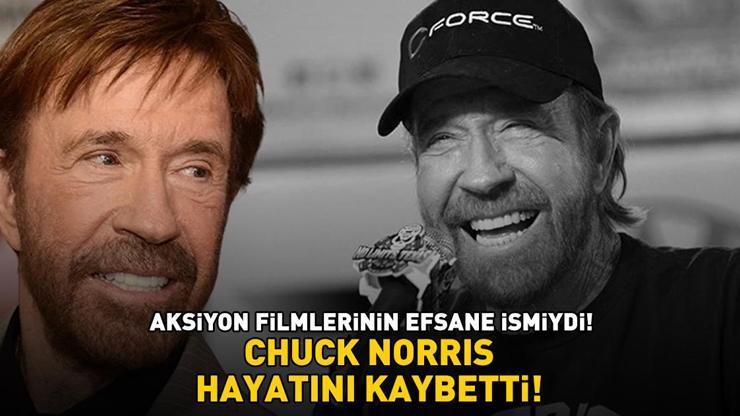 Aksiyon filmlerinin efsane ismiydi! Chuck Norris hayatını kaybetti!